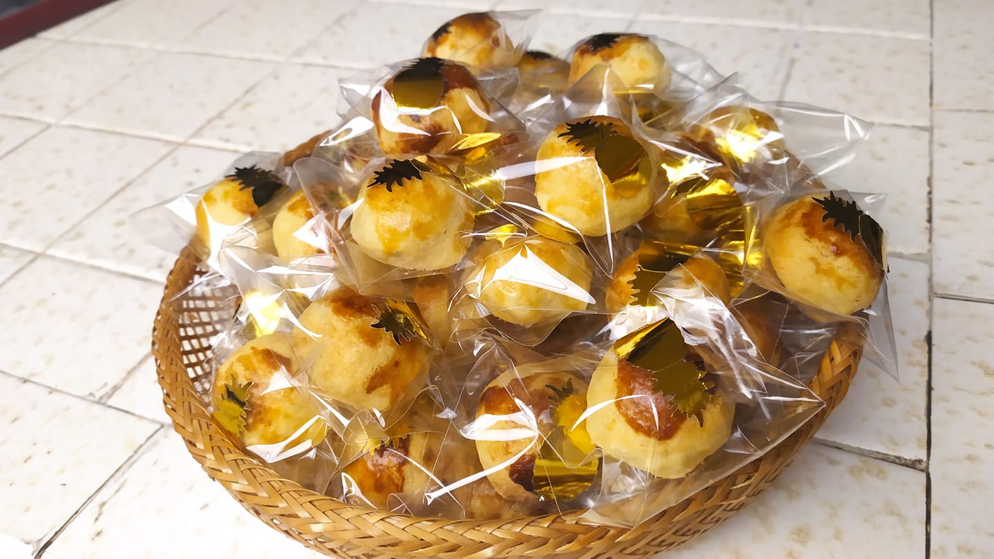 鳳梨酥兩口酥 Mini Pineapple Cakes
